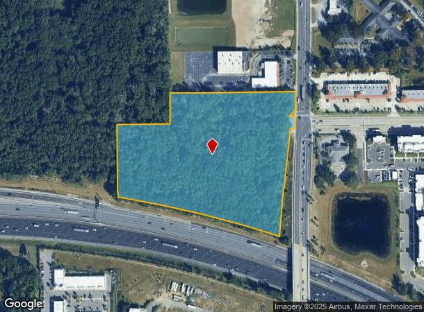 2557 Harrods Lo Rd, Ocoee, FL Parcel Map