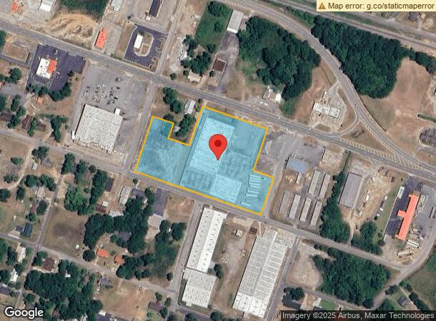  72 E Oak St, Mc Rae Helena, GA Parcel Map