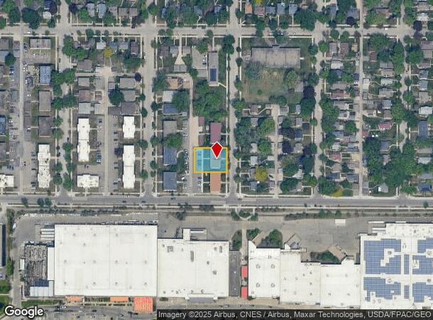  1808 Arthur St Ne, Minneapolis, MN Parcel Map