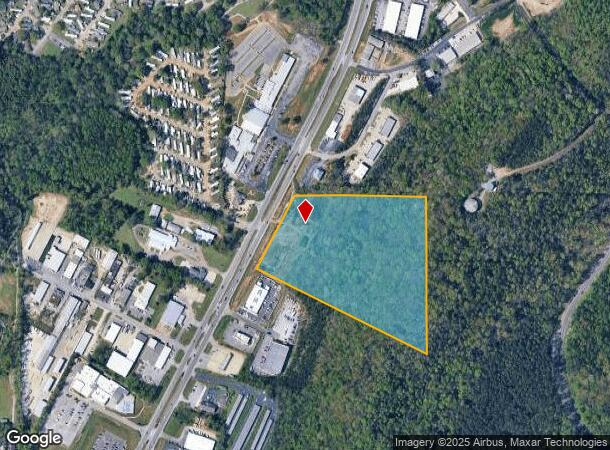 2499 Pelham Pkwy, Pelham, AL Parcel Map