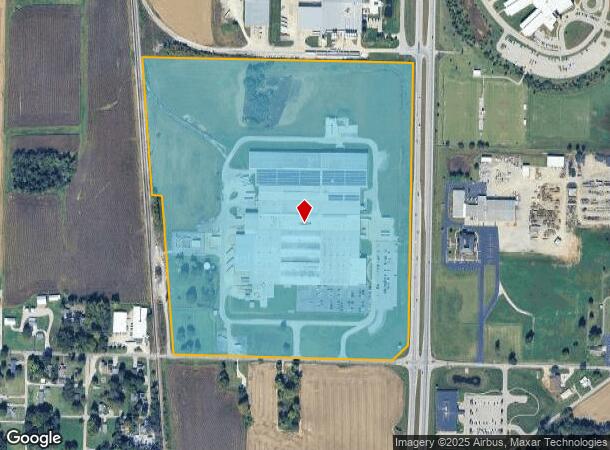  424 E Inglefield Rd, Evansville, IN Parcel Map