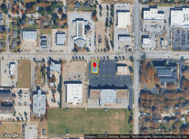  821 W Pipeline Rd, Hurst, TX Parcel Map