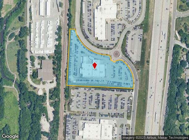  6960 W Frontage Rd, Shawnee, KS Parcel Map
