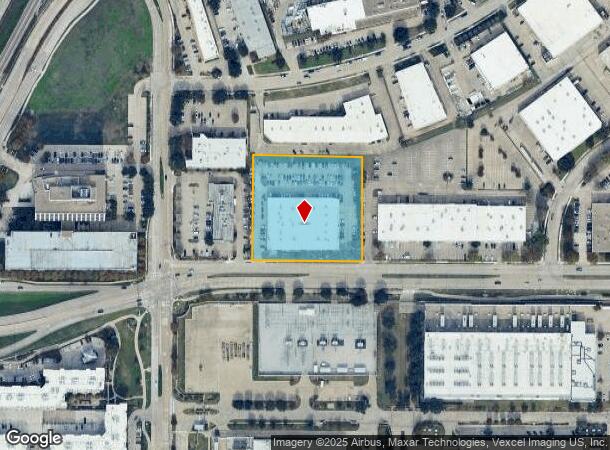 855 E Collins Blvd, Richardson, TX Parcel Map