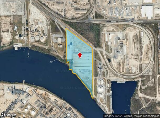  9500 Clinton Dr, Houston, TX Parcel Map