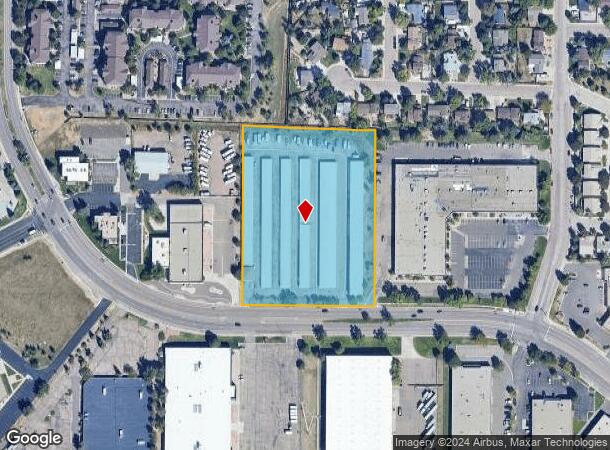  5055 Centennial Blvd, Colorado Springs, CO Parcel Map