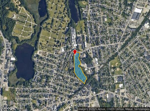 1430 Cranston St, Cranston, RI Parcel Map