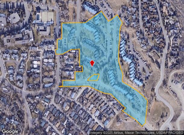 100 Luke Short Ct, Aspen, CO Parcel Map