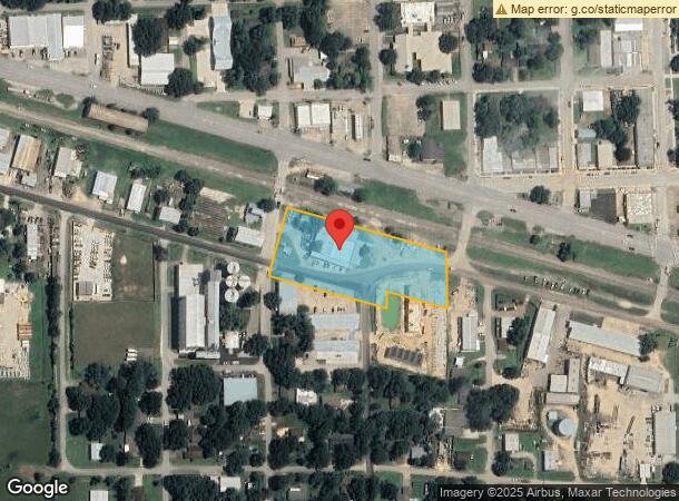  2614 Washington St, Waller, TX Parcel Map