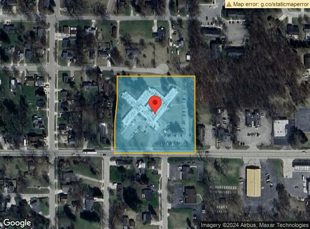  814 E Lincoln Ave, Ionia, MI Parcel Map