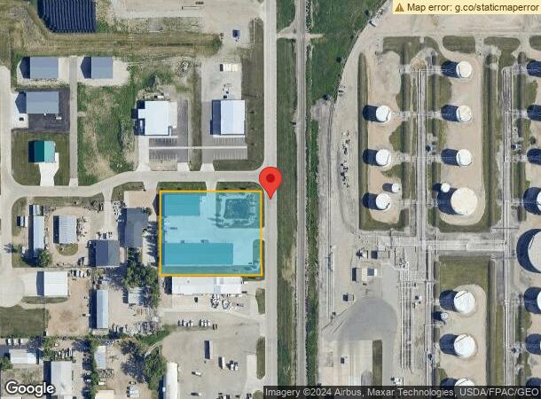  1595 N 42Nd St, Grand Forks, ND Parcel Map