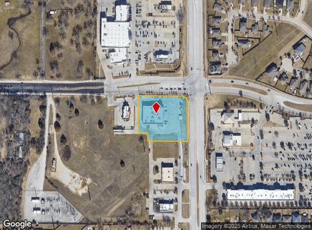  5000 Teasley Ln, Denton, TX Parcel Map