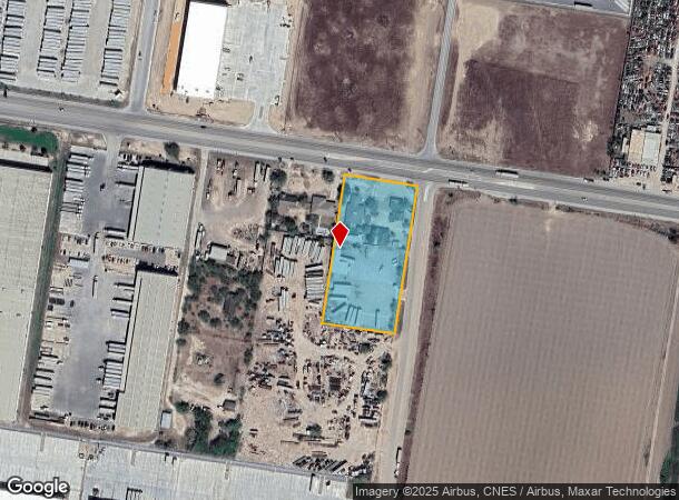 1516 E Military Hwy, Pharr, TX Parcel Map