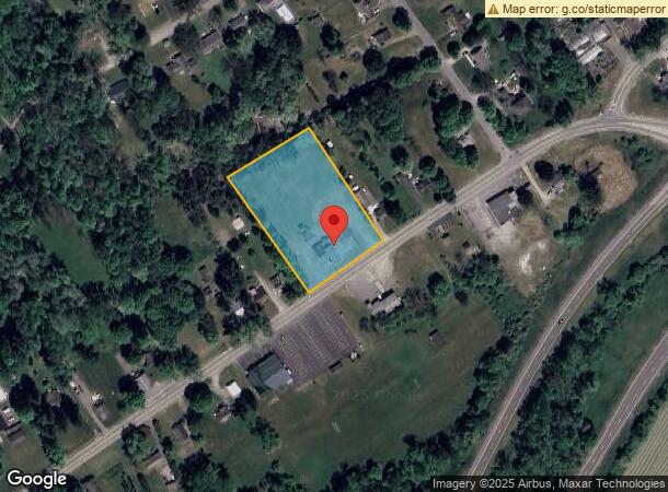  1456 Pennsylvania Ave, Pine City, NY Parcel Map