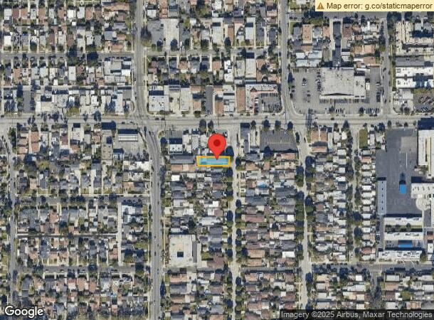  911 Rosewood Ave, Inglewood, CA Parcel Map