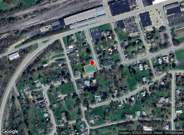  705 W Pleasant St, Corry, PA Parcel Map