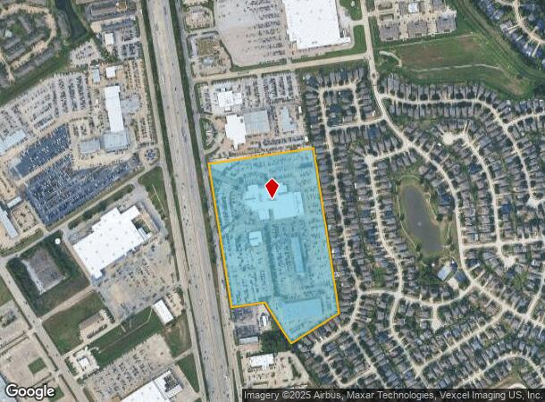 20400 Interstate 45, Spring, TX Parcel Map