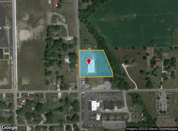  815 S Main St, Upland, IN Parcel Map