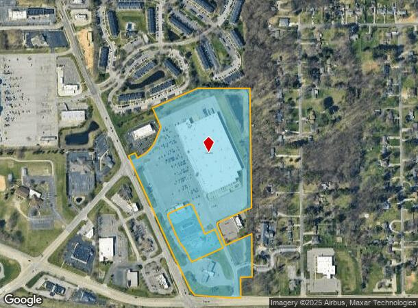  3600 Portage Rd, South Bend, IN Parcel Map