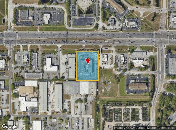  3580 Ulmerton Rd, Clearwater, FL Parcel Map