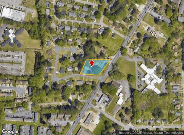  1012 George Washington Hwy N, Chesapeake, VA Parcel Map