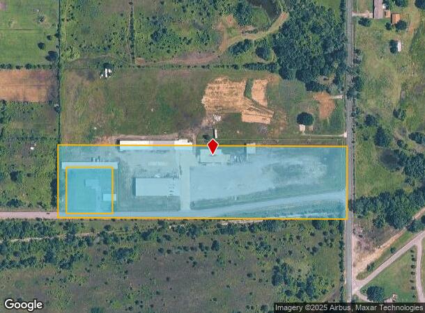 5500 Border Ave, Muskogee, OK Parcel Map