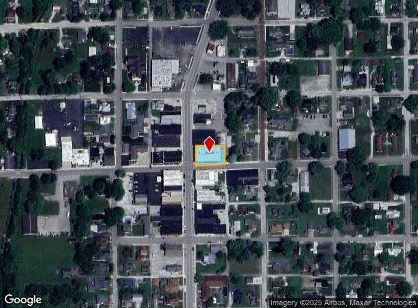 100 N Main St, Fairmount, IN Parcel Map