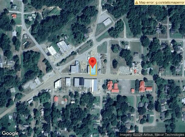  144 E Main St, Whiteville, TN Parcel Map