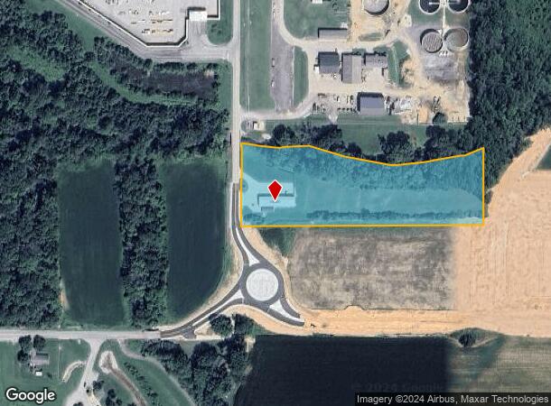  402 S Richland Creek Dr, Princeton, IN Parcel Map