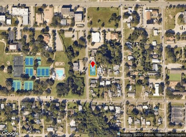  1615 S Apollo Blvd, Melbourne, FL Parcel Map