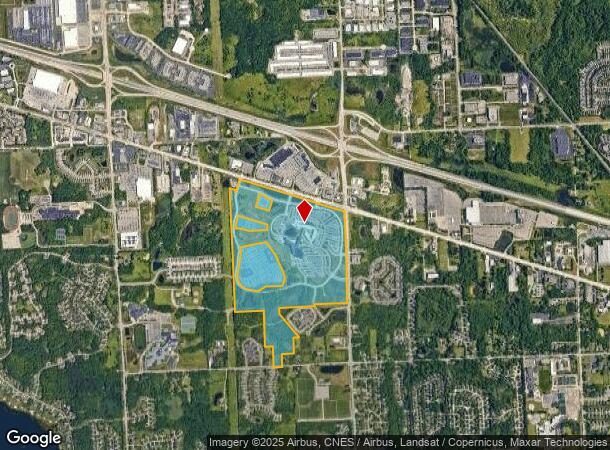  47601 Grand River Ave, Novi, MI Parcel Map