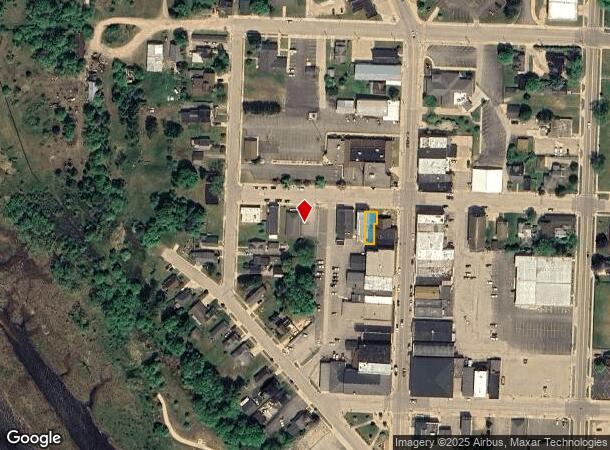  127 Walnut St, Manistique, MI Parcel Map