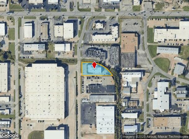  4121 S 72Nd East Ave E, Tulsa, OK Parcel Map