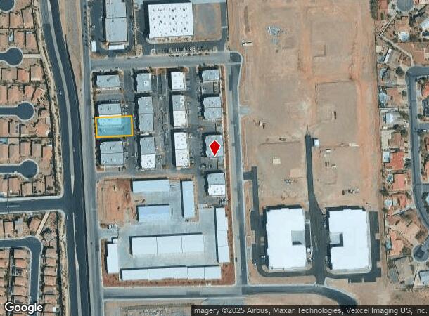 1021 Olsen St, Henderson, NV Parcel Map