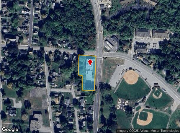  1 Mitchell St, Groton, CT Parcel Map