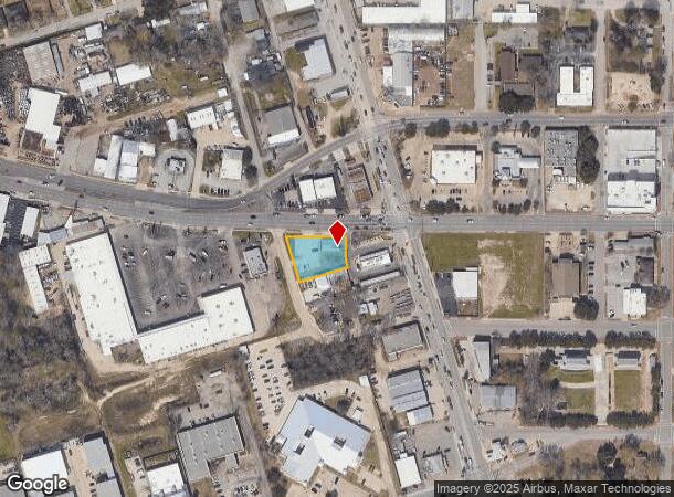  611 W Davis St, Conroe, TX Parcel Map