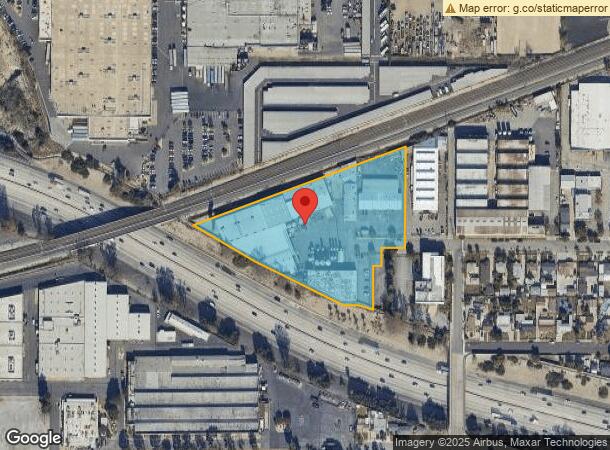  1061 W 5Th St, Azusa, CA Parcel Map