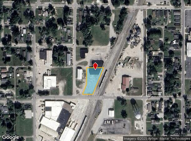 513 S Baldwin St, Bluffton, IN Parcel Map