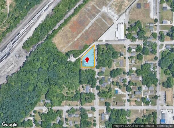 2350 N 24Th St, Terre Haute, IN Parcel Map