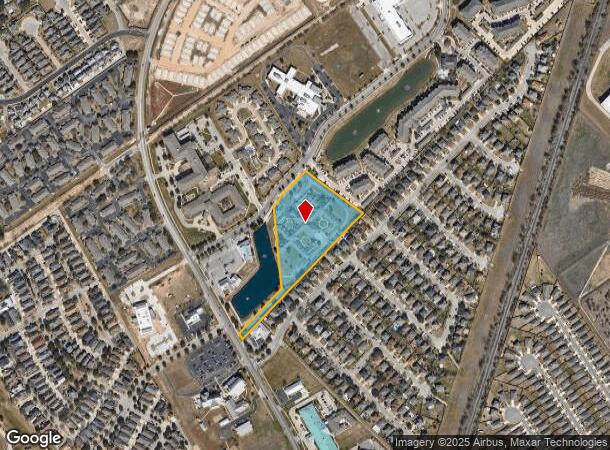  2034 Sundance Pky, New Braunfels, TX Parcel Map