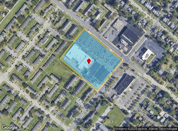 1050 Maiden Choice Ln, Baltimore, MD Parcel Map