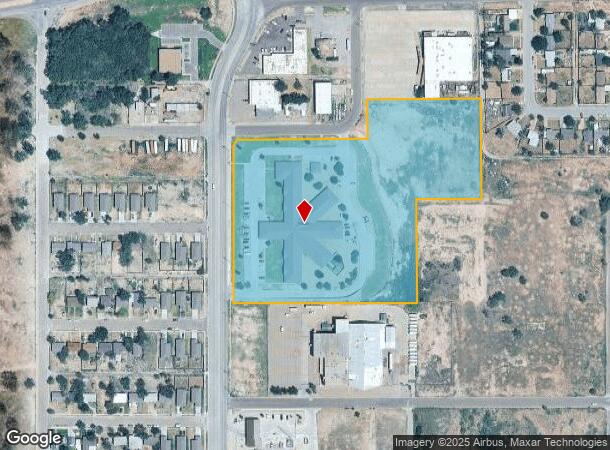 507 Martin Luther King Blvd, Lubbock, TX Parcel Map