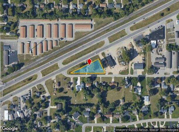 1100 Chicago Dr, Jenison, MI Parcel Map