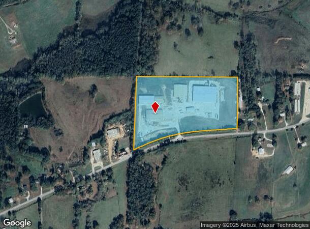  22561 Main St, Ranburne, AL Parcel Map