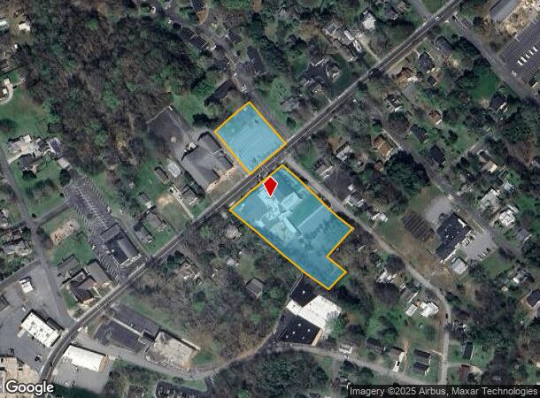  390 N Main St, Mocksville, NC Parcel Map