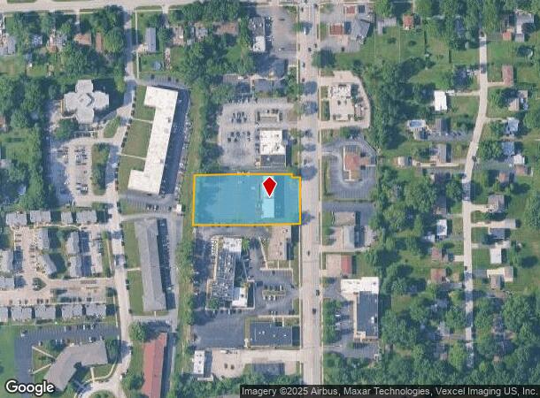  1730 N Farnsworth Ave, Aurora, IL Parcel Map