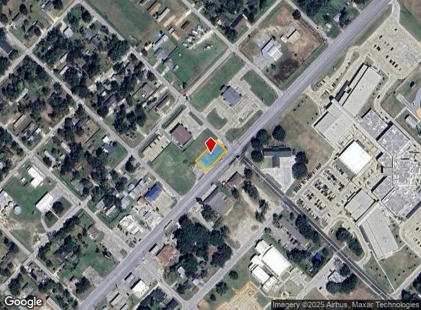 8847 Texas Highway 35 N, Van Vleck, TX Parcel Map