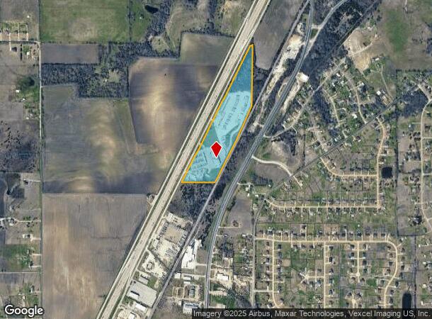  7240 N Interstate Highway 35 E, Waxahachie, TX Parcel Map