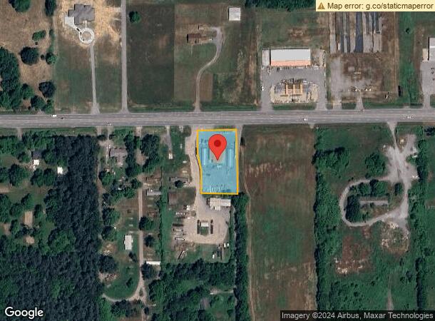  3910 Highway 65 S, Pine Bluff, AR Parcel Map