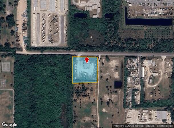 2727 Parrish Rd, Cocoa, FL Parcel Map